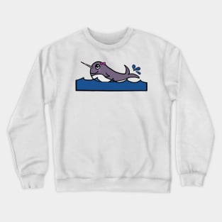 Baby Girl Narwhal Crewneck Sweatshirt